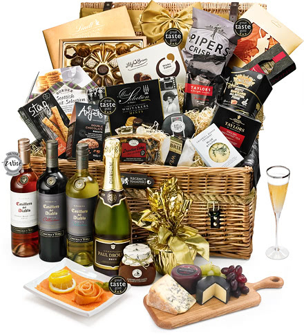 Gifts For Teacher's Hampton Gift Hamper With Champagne